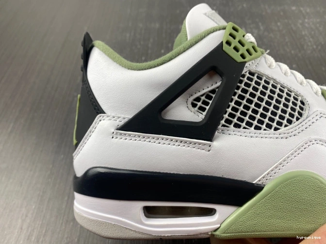 HYPE Jordan Seafoam AQ9129-103 Air 4 WMNS 0822